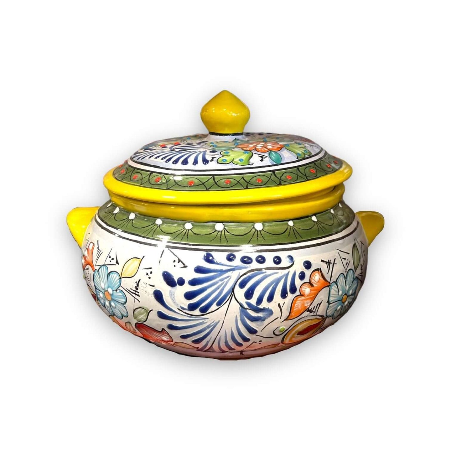 Authentic XL Talavera Pot | Handmade Mexican Art